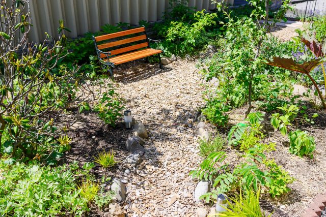 画像：環｜テコラを使ってガーデニングされたお庭